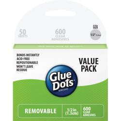 Glue Dots Roll Value Pack   600 pieces