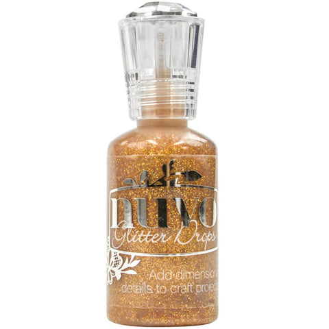 Nuvo Glitter Drops - Golden Sunset