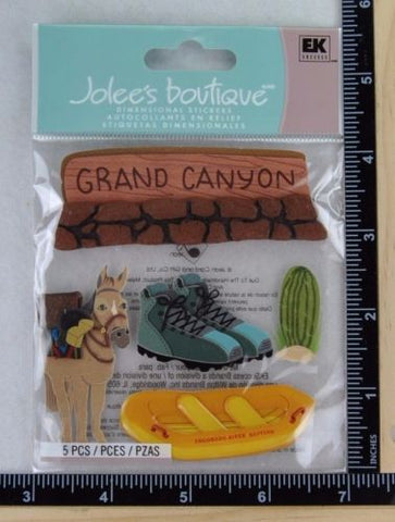 EK Success Jolee's Boutique - Dimensional Stickers - Grand Canyon