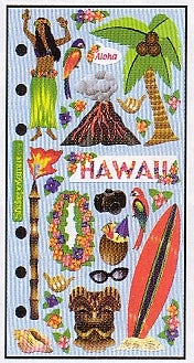 Stickopotamus Binder Stickers - Hawaii
