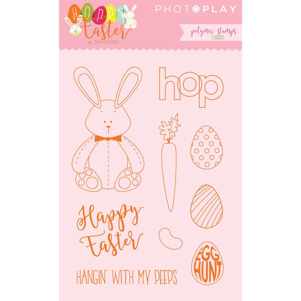 Photo Play Paper Stamps - [Collection] - Hoppy Easter