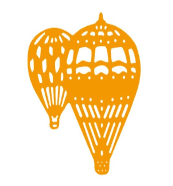 Gina Marie Design - Hot Air Balloon Die