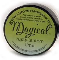 Lindy's Stamp Gang Magical Powder - Rusty Lantern Lime