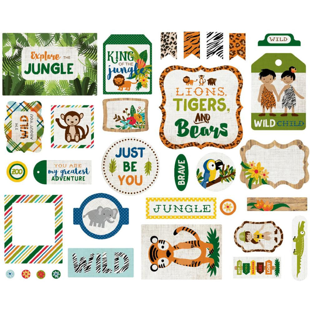 Echo Park Ephemera - [Collection] - Jungle Safari