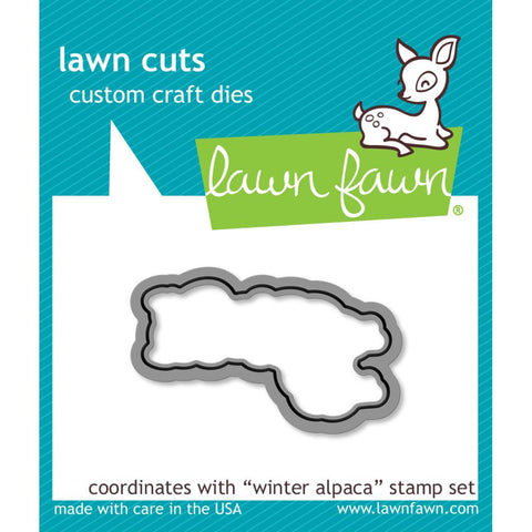 Lawn Fawn Die [Stamp & Die - PART]  - Winter Alpaca