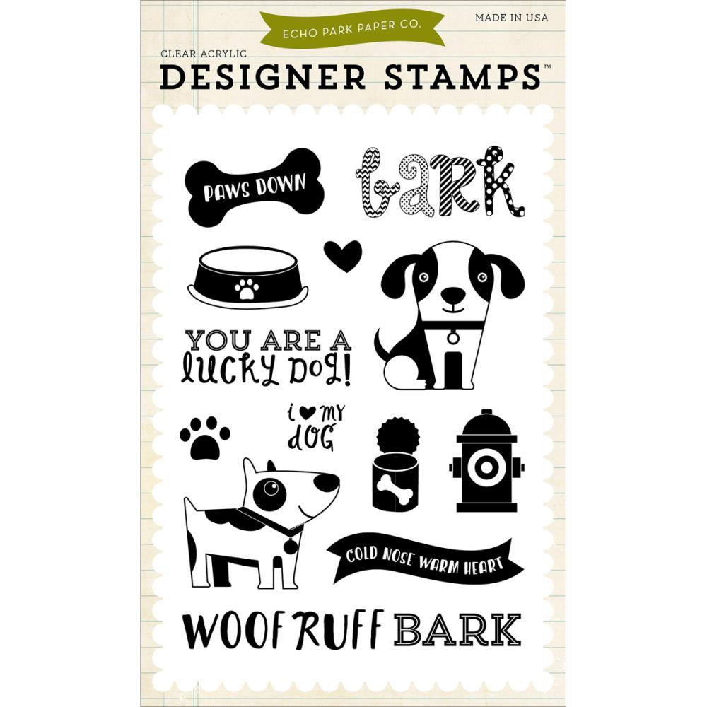 Echo Park Clear Stamps - Lucky Dog