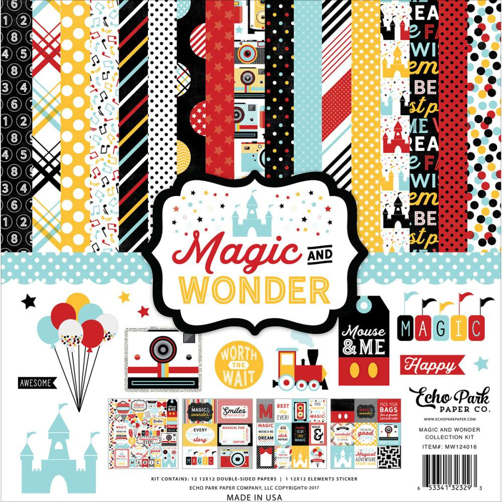 Echo Park Paper Co. Collection Pack 12x12 - [Collection] - Magic and Wonder
