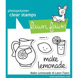 Lawn Fawn [Stamp & Die - PART] - (Clear, Photopolymer) - Make Lemonade
