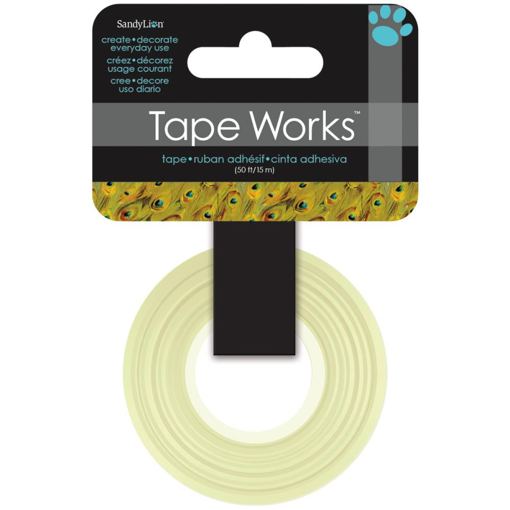 Tape Works Washi Tape - Peacock