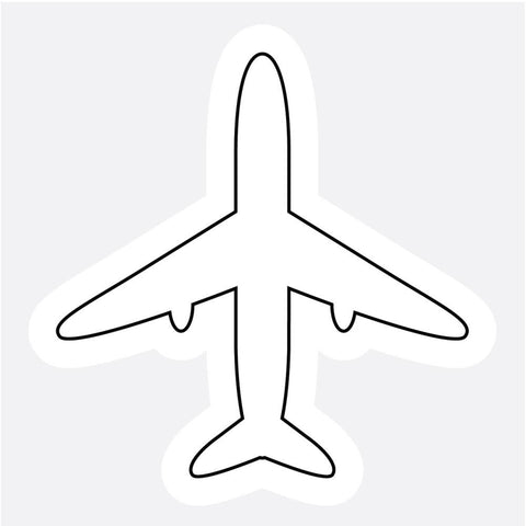 Imaginisce Clear Stamp - Airplane