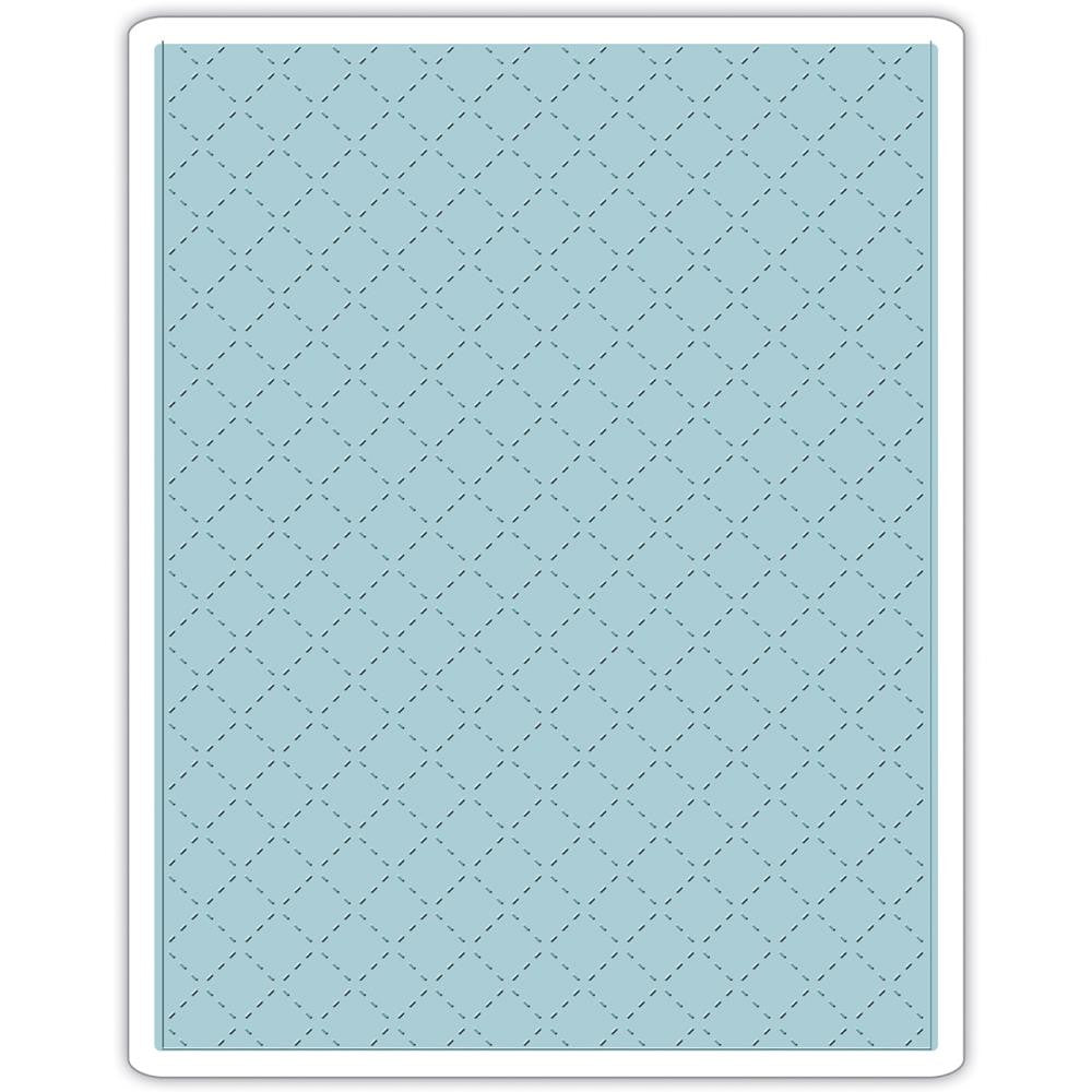 Sizzix Embossing Folders - [Tim Holtz] - Quilted – Scrapbook Cafe
