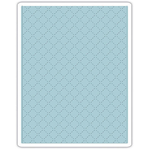 Sizzix Embossing Folders - [Tim Holtz] - Quilted