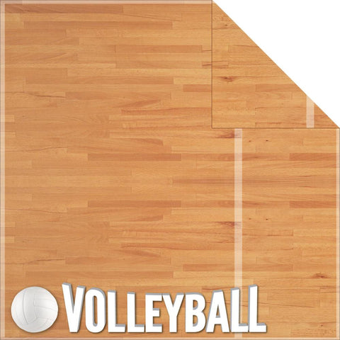 Reminisce Paper 12x12 Real Sports - Volleyball
