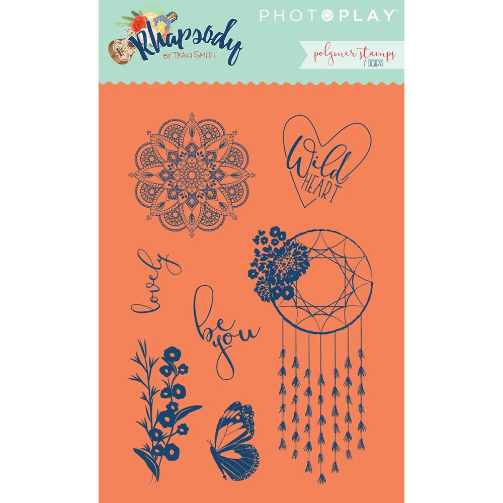 Photo Play Paper Stamps - [Collection] - Rhapsody
