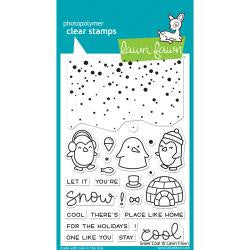 Lawn Fawn Stamp  [Stamp & Die - PART] - Snow Cool