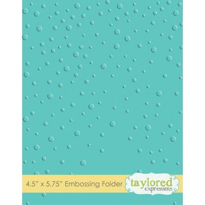 Taylored Expressions Embossing Folder - Snowfall