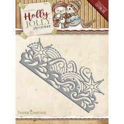 Find It [Yvonne Creations] - Holly Jolly Snowflake Border