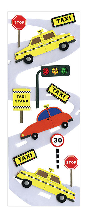 EK Success - Jolee's Stickers - Taxi Ride