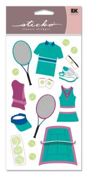EK Success Sticko Classic Stickers - Tennis