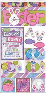 BoBunny Cardstock Stickers - The Hunt is On