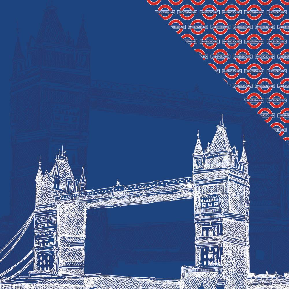 Reminisce Paper 12x12 - [Collection] - London - Tower Bridge