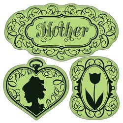 Inkadinkado Rubber Stamps - Vintage Mother's Day