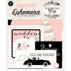 Echo Park Paper Ephemera - [Collection] - Wedding Bliss