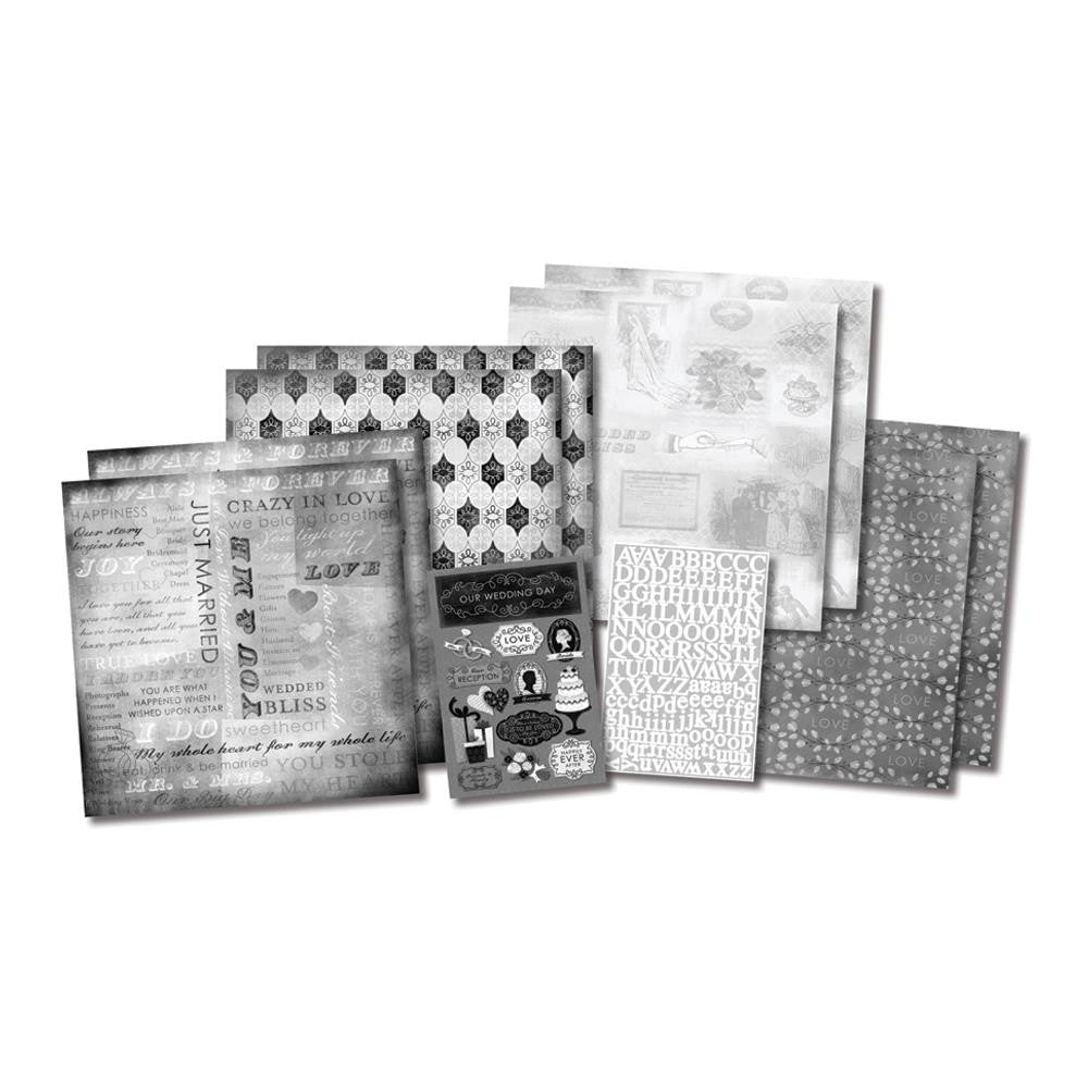 Karen Foster Scrapbook Kit - [Collection] - Our Wedding Story