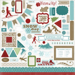 Carta Bella Cardstock Stickers - [Collection] - Winter Fun