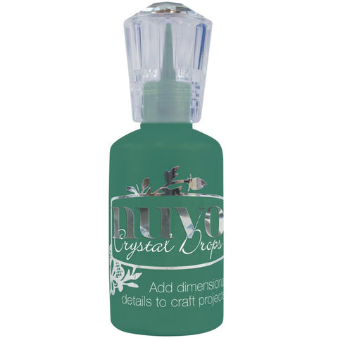 Nuvo Crystal Drops - Woodland Green